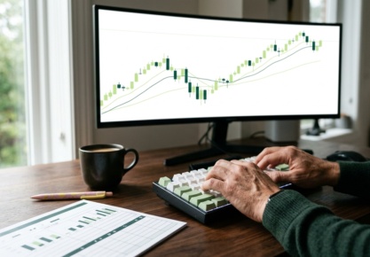 Real Capital vs Simulated Accounts: What Prop Firms Won't Tell You — image éditoriale TickWise