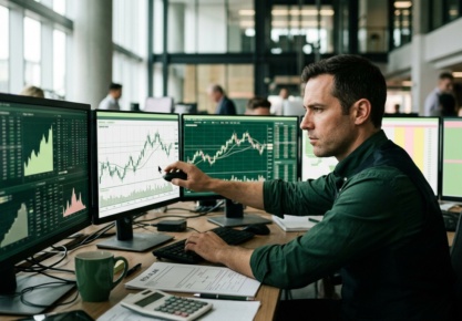 Risk Management for Funded Futures Traders — image éditoriale TickWise