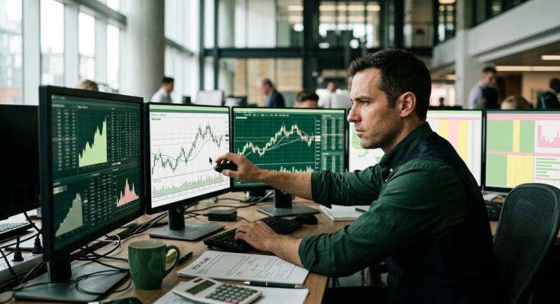Risk Management for Funded Futures Traders — image éditoriale TickWise