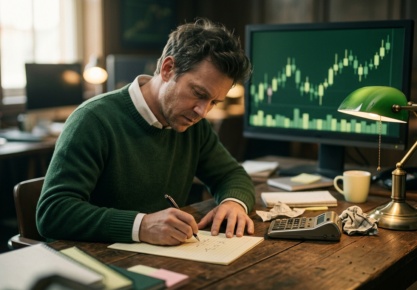 Position Sizing for Prop Firm Accounts: The Complete Formula — image éditoriale TickWise