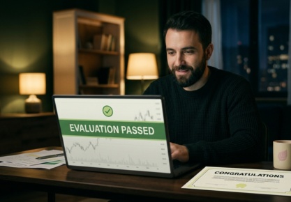 What Happens After You Pass a Prop Firm Challenge? — image éditoriale TickWise