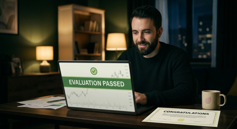 What Happens After You Pass a Prop Firm Challenge? — image éditoriale TickWise
