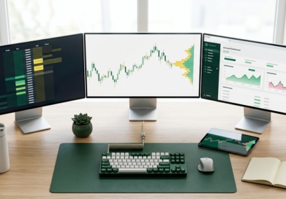 🏛️ Best Trading Platforms for Prop Firm Traders in 2026 — image éditoriale TickWise