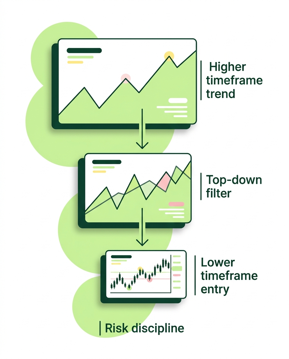Multiple Time Frame Analysis for Futures Trading — concept clé