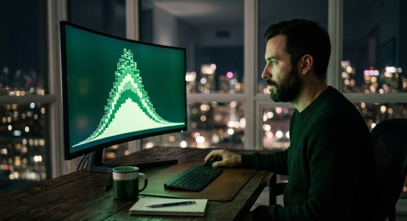 Market Profile Trading: How Institutional Traders Use TPO Charts — image éditoriale TickWise